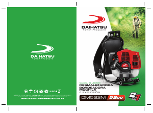 Manual de uso Daihatsu DM522M Desbrozador