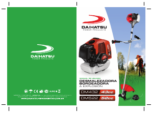 Manual de uso Daihatsu DM432 Desbrozador
