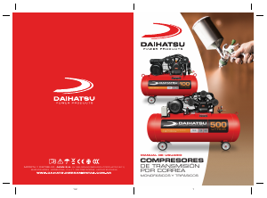Manual de uso Daihatsu CV30200 Compresor