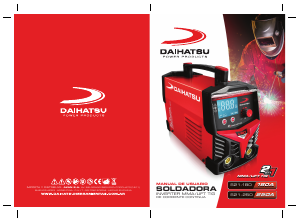 Manual de uso Daihatsu S21-180 Maquina de soldar
