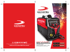 Manual de uso Daihatsu S22-200 Maquina de soldar