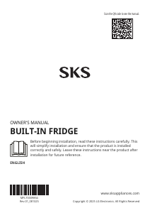 Bruksanvisning LG SKSCR2431P Signature Kylskåp