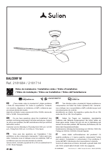Manual Sulion Balcony M Ventilador de teto