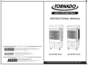 Handleiding Tornado Blaster G-244 Ventilator