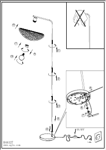 Manual Eglo 44127 Lampă