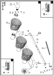 Manual Eglo 44131 Lampă