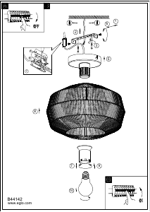 Manual Eglo 44142 Lampă