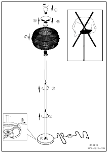 Manual Eglo 44146 Lampă