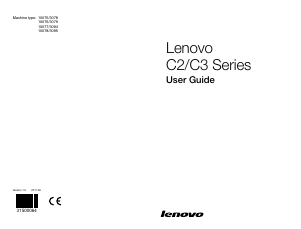 Manual Lenovo C20-00 Desktop Computer
