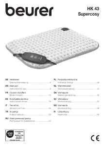 Mode d’emploi Beurer HK 43 Supercosy Coussin chauffant