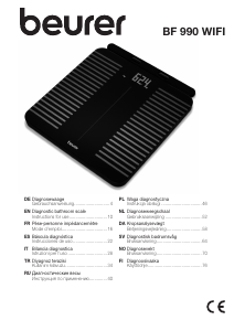 Руководство Beurer BF 990 WIFI Весы
