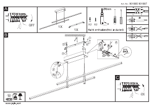 Handleiding Eglo 901885 Lamp