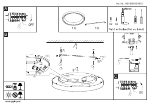 Handleiding Eglo 901912 Lamp