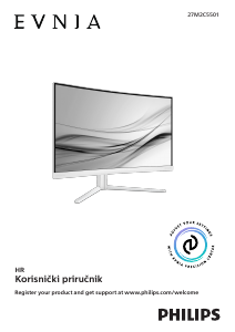 Priručnik Philips 27M2C5501 Evnia LED zaslon