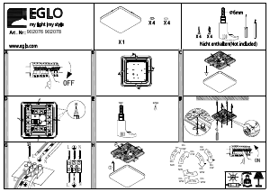 Kasutusjuhend Eglo 902078 Lamp
