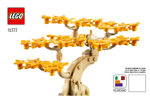 Manuale Lego set 10373 Botanical Collection Mini Bonsai