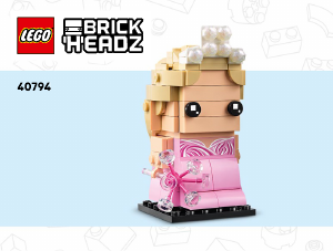 Посібник Lego set 40794 Brickheadz Фігурки Ельфаби й Ґлінди