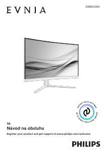 Návod Philips 27M2C5501 Evnia LED monitor