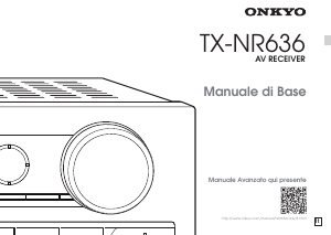 Handleiding Onkyo TX-NR636 Receiver