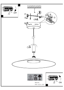 Kasutusjuhend Eglo 902183 Lamp