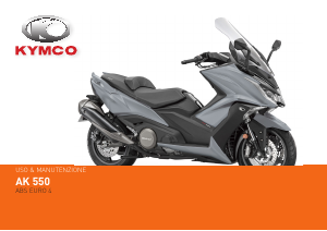 Manuale Kymco AK 550 Scooter