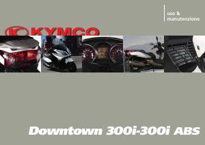 Manuale Kymco Downtown 300i ABS Scooter