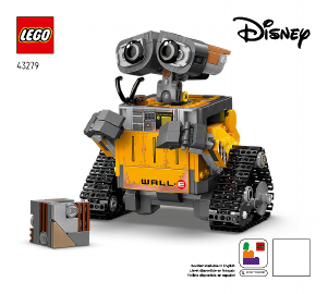 Bedienungsanleitung Lego set 43279 Disney WALL-E und EVE