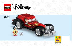 Brugsanvisning Lego set 43277 Disney Cruella de Vils bil