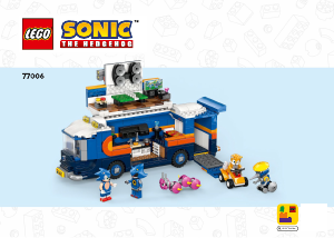Vadovas Lego set 77006 Sonic the Hedgehog Sonic komandos sunkvežimis