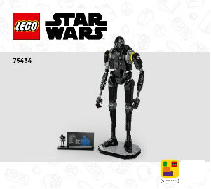 Kasutusjuhend Lego set 75434 Star Wars K-2SO turvadroid