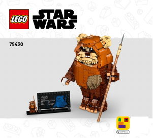 Használati útmutató Lego set 75430 Star Wars Wicket, az ewok