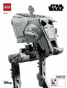 Manuál Lego set 75417 Star Wars Chodec AT-ST