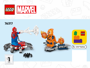Instrukcja Lego set 76317 Super Heroes Mieszkanie Petera Parkera