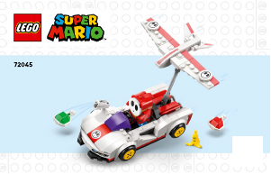 Manuale Lego set 72045 Super Mario Mario Kart – Tipo Timido e ala-P