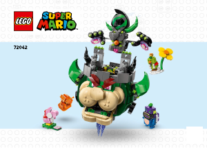 Посібник Lego set 72042 Super Mario Prince Florian і Castle Bowser