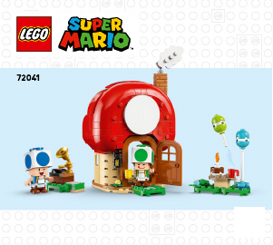 Посібник Lego set 72041 Super Mario Вечірка в будинку Toad