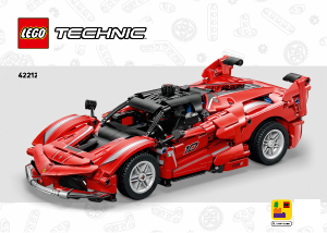 Bedienungsanleitung Lego set 42212 Technic Ferrari FXX K
