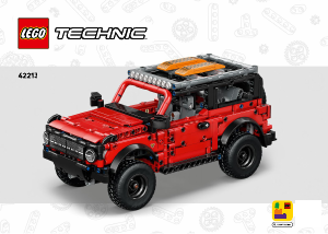 Käyttöohje Lego set 42213 Technic Ford Bronco ‑maasturi