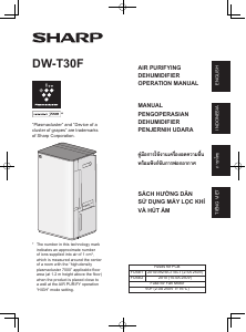 Hướng dẫn sử dụng Sharp DW-T30FV-H Máy hút ẩm