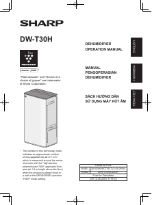 Hướng dẫn sử dụng Sharp DW-T30HV-W Máy hút ẩm