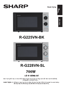 Hướng dẫn sử dụng Sharp R-G228VN-SL Lò vi sóng