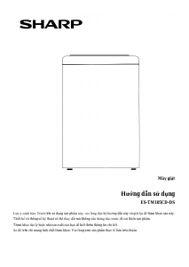 Hướng dẫn sử dụng Sharp ES-TM105CD-DS Máy giặt