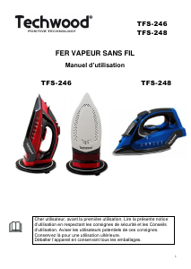 Mode d’emploi Techwood TFS-248 Fer à repasser