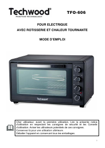 Mode d’emploi Techwood TFO-606 Four