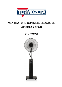 Manual Termozeta TZAZ04 Fan