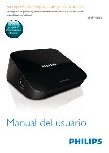 Manual de uso Philips HMP2000 Reproductor multimedia