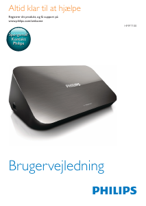 Brugsanvisning Philips HMP7100 Medieafspiller