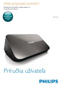 Návod Philips HMP7100 Prehrávač médií