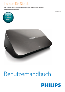 Bedienungsanleitung Philips HMP7100 Mediaplayer