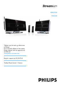 Brugsanvisning Philips WAS7500 Streamium Medieafspiller